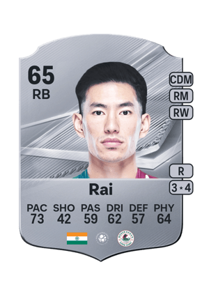 Carta de Asish Rai en FC 27
