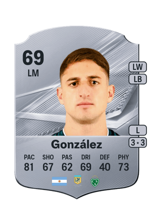 González - 69 - Rare