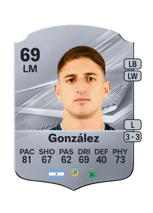 González - 69 - Rare