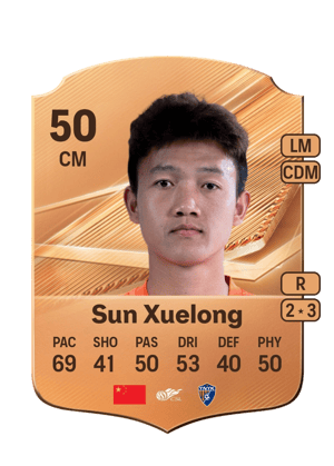 Sun Xuelong - 50 - Rare