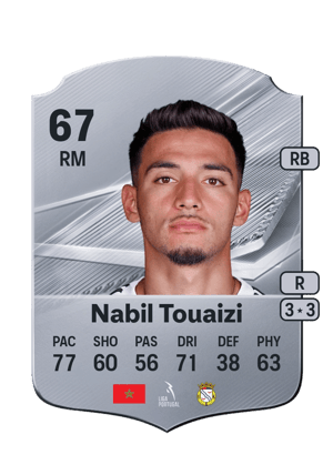 Nabil Touaizi - 67 - Rare
