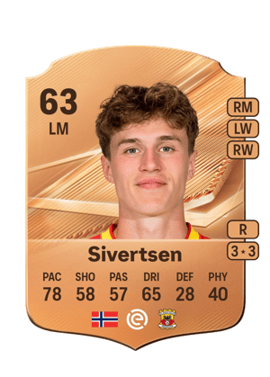 Sivertsen - 63 - Rare