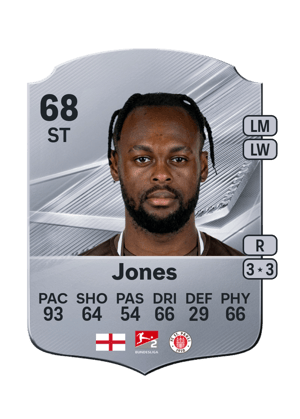 Jones - 68 - Rare