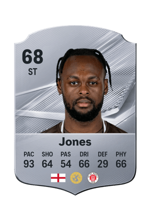 Jones - 68 - Rare