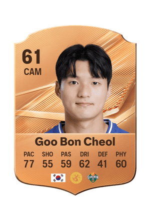 Goo Bon Cheol - 61 - Rare