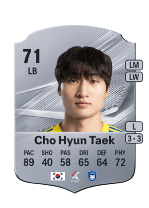 Cho Hyun Taek - 71 - Rare