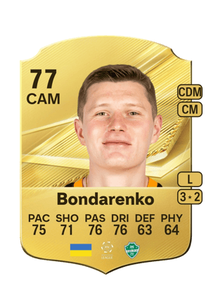 Bondarenko - 77 - Rare