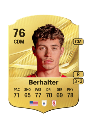 Berhalter - 76 - Rare