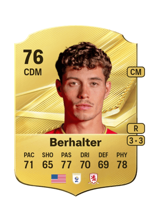 Berhalter - 76 - Rare