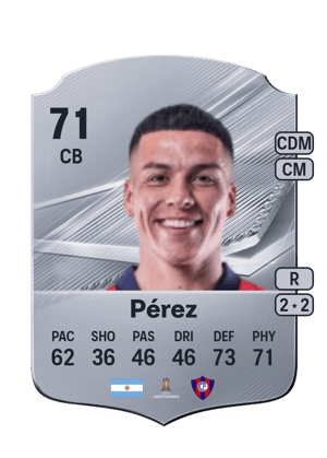Pérez - 71 - Rare