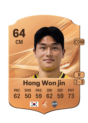 Hong Won jin - 64 - Rare