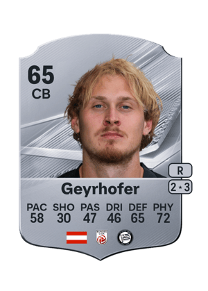 Geyrhofer - 65 - Rare