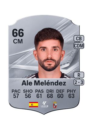 Ale Meléndez - 66 - Rare