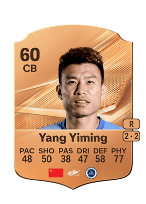 Yang Yiming - 60 - Rare