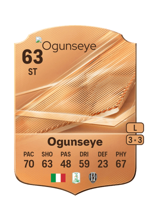 Ogunseye - 63 - Rare