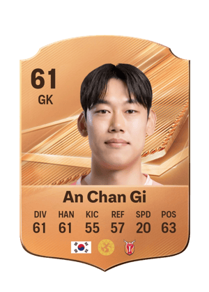 An Chan Gi - 61 - Rare