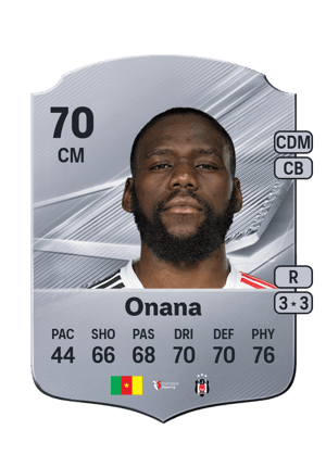 Onana - 70 - Rare