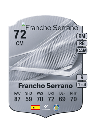 Francho Serrano - 72 - Rare