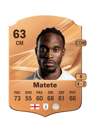 Matete - 63 - Rare
