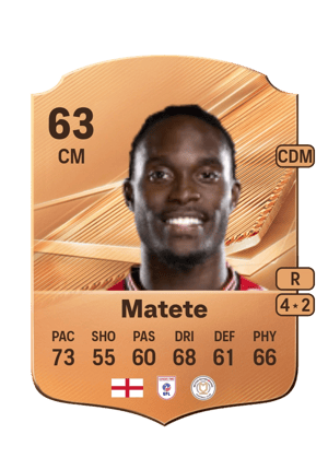 Matete - 63 - Rare