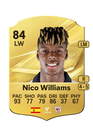 Nico Williams - 84 - Rare