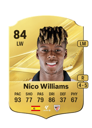 Nico Williams - 84 - Rare