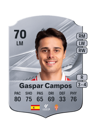 Gaspar Campos - 70 - Rare