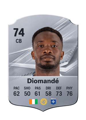 Diomandé - 74 - Rare