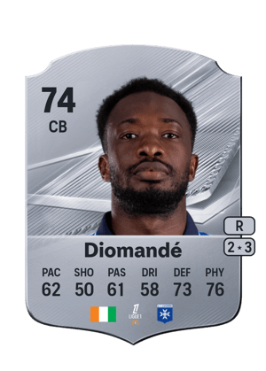 Diomandé - 74 - Rare