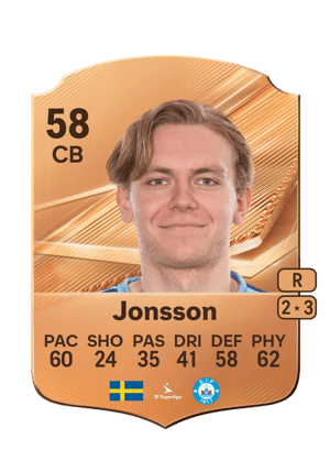 Jonsson - 58 - Rare