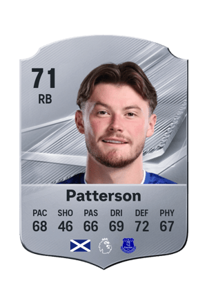 Patterson - 71 - Rare