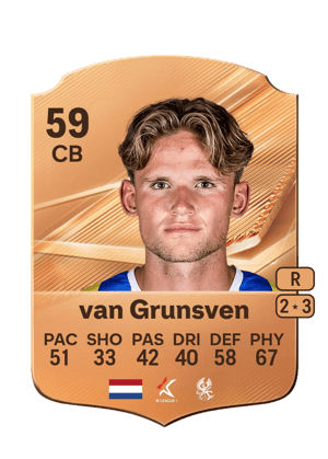 van Grunsven - 59 - Rare