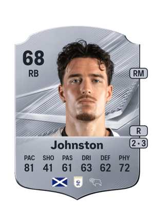 Johnston - 68 - Rare