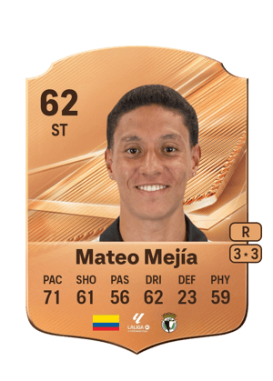 Mateo Mejía - 62 - Rare