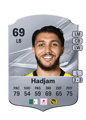 Hadjam - 69 - Rare