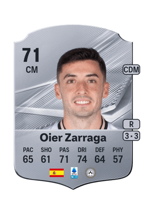 Oier Zarraga - 71 - Rare
