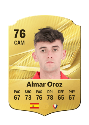 Aimar Oroz - 76 - Rare