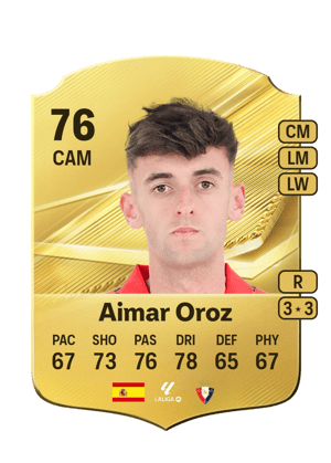Aimar Oroz - 76 - Rare