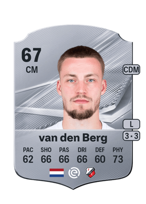 van den Berg - 67 - Rare