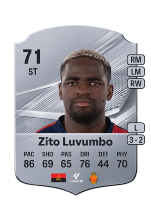 Zito Luvumbo - 71 - Rare