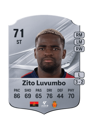 Zito Luvumbo - 71 - Rare