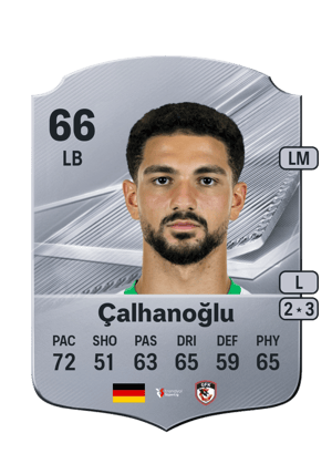 Çalhanoğlu - 66 - Rare