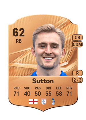 Sutton - 62 - Rare