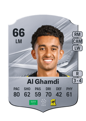 Al Ghamdi - 66 - Rare