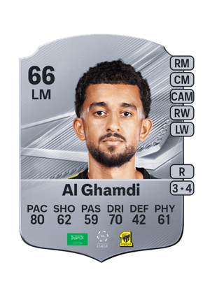 Al Ghamdi - 66 - Rare