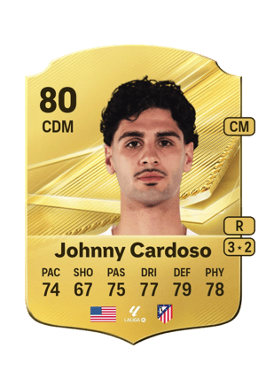 Johnny Cardoso - 80 - Rare