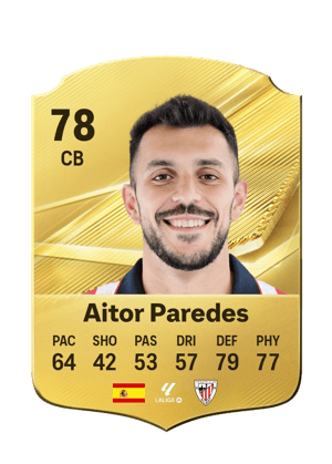 Aitor Paredes - 78 - Rare