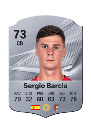 Sergio Barcia - 73 - Rare