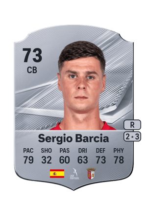 Sergio Barcia - 73 - Rare