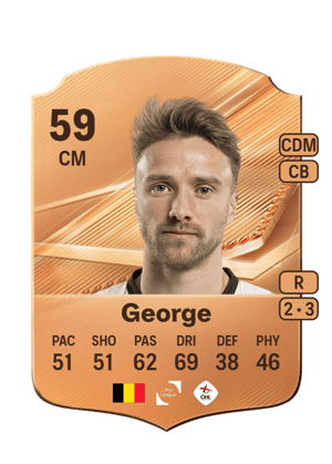 Wouter George FC 27 card
